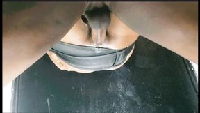 Jungle Tarzan fucks petite girl on a sex swing