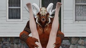 Red Monster hardcore Fucking with Big Dick
