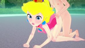 princess peach having sex - super mario bros - part 2 on red