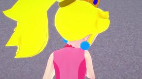 princess peach having sex - super mario bros - part 2 on red