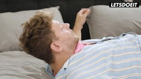 One slut plus two cocks equals cum overload
