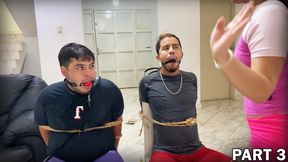 Chubby Boy Owned by His Psycho Ex-Girlfriend and Her Henchman – Part 3