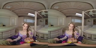 Teen Redhead Princess RAPUNZEL Craves For Big Cock VR Porn