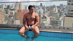 yuri gaucho - piscina e putaria