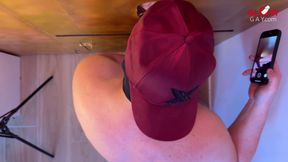 Horny Stiff Daddy Cock at the Gloryhole - I Cum All Over It & Have to Clean Him up!