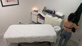 Tiny Japanese Girl Seduced During Massage, Then Fucked Twice