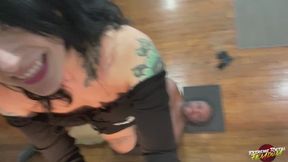 Mia & Kylie: Stomping and Trampling You On Live - Pt 2