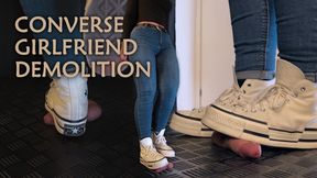Girlfriend Converse Demolition - Cock Balls Crush Trample, Shoejob, Bootjob, CBT, Ballbusting, Trampling, Stomping