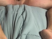 Bad dick needed to be slapped with huge cum shot