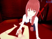 Makima and I have intense sex in a secret room. - Chainsaw Man POV Hentai