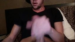Scoot Strokes His Big Cock!!