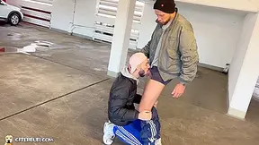 Arab Guy Takes Massive Dick In Parking Lot