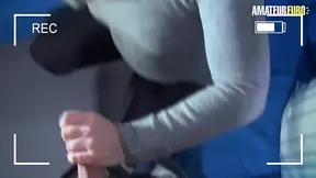 Amateur German couple gets naughty in their first time sex tape