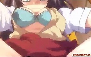 Bondage hentai cutie with clothespins on her tounge