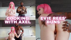 Kitchen Spanking w/ Evie Rees