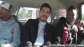 Latino Jizzed By Bbcs: Interracial Gay Threesome With Two Black Studs And Hunk