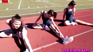 Sweetheart Track Team Babes Share Intimate Secrets & Passion