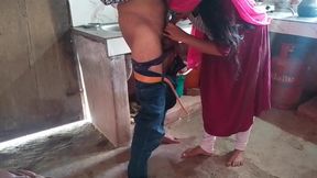 Indian Housewife Enjoys Taking Her Husband's Penis in Her Mouth