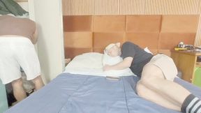 LET'S WAIT FOR THE CUCKOLD TO LEAVE FOR WORK AND WE'LL STAY IN BED KISSING - BY JACK HARRIS, GLAUBER FOSTER AND HARRISON BLOND - CLIP 1