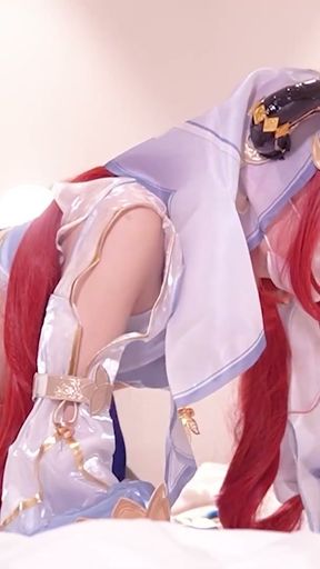 Genshin Impact Nilou Cosplayer get Fucked, Asian Hentai Cosplay 12   Clip 1