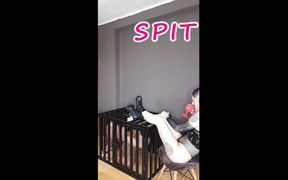 Lady Angela Spit Fetish