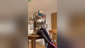 Sissy Scarf Self Bondage