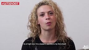 First-Timer Amateur babe gets Hardhammered in a Casting Filthfest - LETSDOEIT
