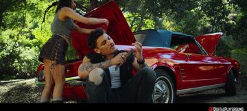 Blonde Temptress Explores Interracial Passion in Outdoor Heat