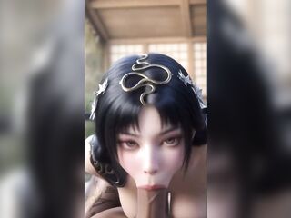 Nymphprince Ai Queen of Dick Suckers. CG-cgi Stylized