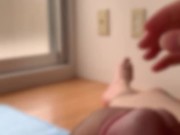 引越し完了オナニー