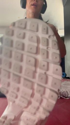 Post-Workout Socks Off 🦶💦