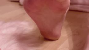 Pedicure filthy feet to clean feet transformation - Full