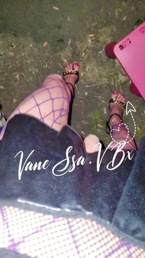 VaneSsa.VBx💕 at the Roadside with her little Stool ROSe.. [&sup2;⁰&sup2;⁶] VaneSsaBiTCHx PariSChienneTrvprod⁹&sup1;