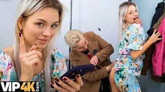 Skinny Russian blonde Katherin Fox enjoys hard anal with Moon Imp during sex game
