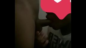 Mamando no banheiro do Castanheira