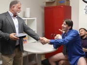 Starting A New Position Is Never Easy, But Jack Is Happy To Be Welcomed By Keith, His New Colleague