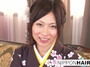 Japanese geisha gets tied up and played with