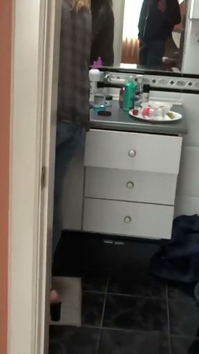 I receive two big cumshots in my pussy and ass, I love milk   Clip 2