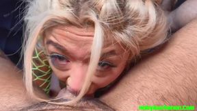 Blonde bombshell Gia Dibella gets multiple oozing orgasms