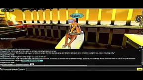 Paige Embraces Wild 3D Anime DP Fantasy in Immersive IMVU Encounter