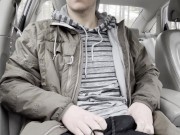 minute to win it, alone time spent jerking in the car