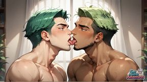 Amazing XXX Porn Hot Green-haired Guy's Creamy Backside Creampie!