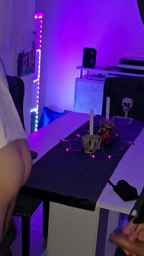Gay Halloween Night Bareback Fuck