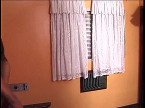 Young Latin tranny with raven hairCamilla Costa rides hard schloeng of her friend