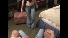 Young Hot Kittie Blows Old Man And Gets A Facial! mp4