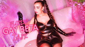 PUBLIC BETA GAY COCK TASK
