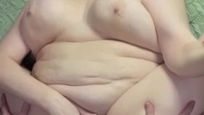 BBW MILF gets her tight ass fucked and a second hole creampie