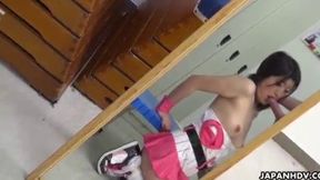 Uncensored Pleasures with Japanese Cheerleader Kiara Minami