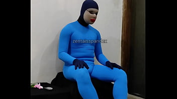 Zentai injection medical fetish