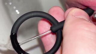 First time we use Vaginal Dilator for my Pissing